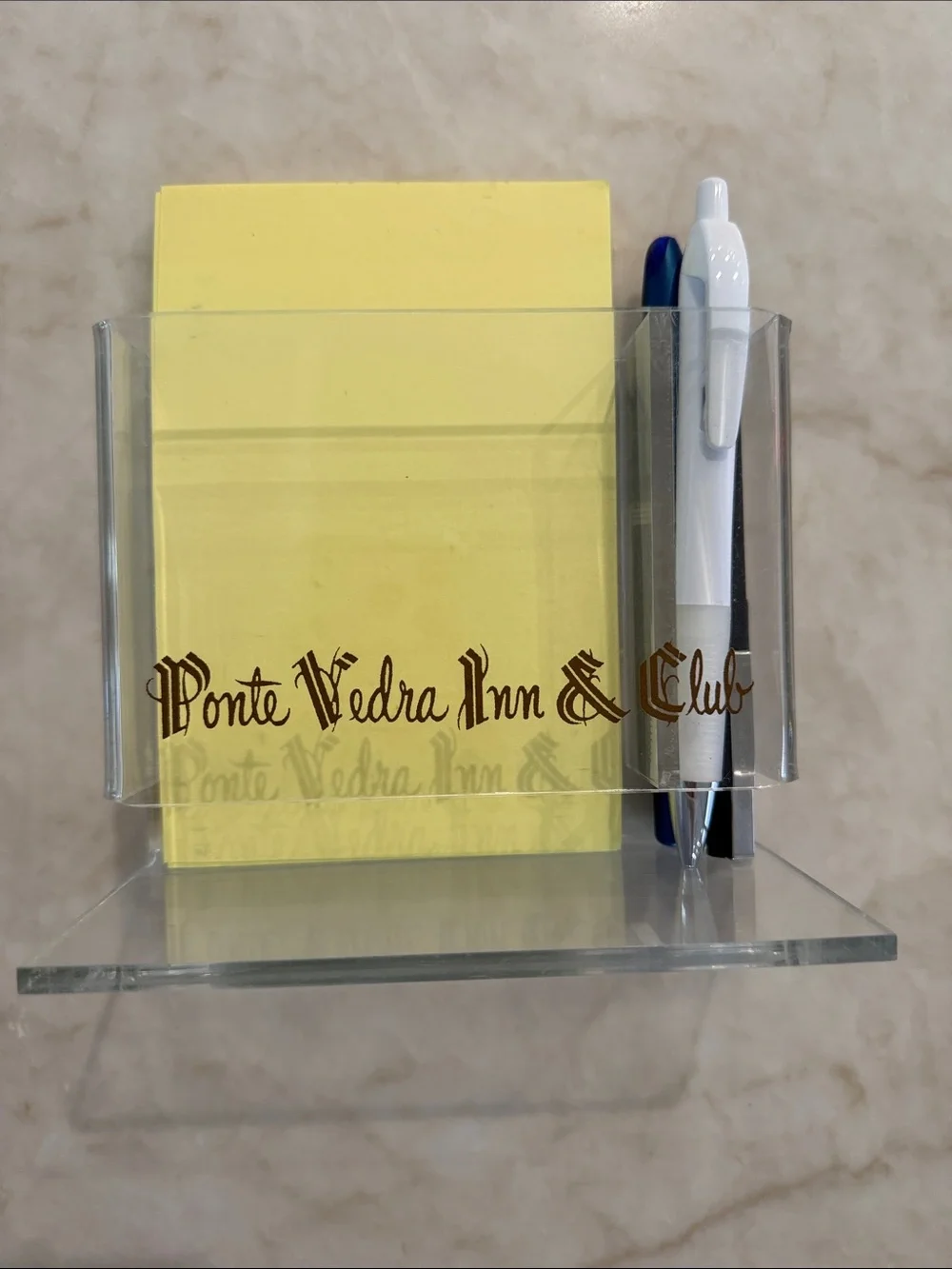 Ponte Vedra Inn and Club Memo Pad and Pen Holder
